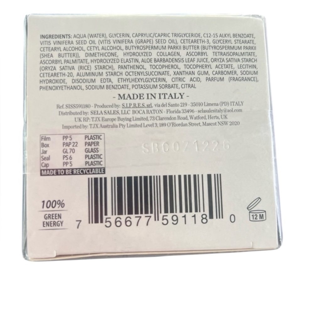 Delfanti Milano Anti-Aging Night Cream Collagen
With Vitamin C & Elastin - Picture 4 of 4
